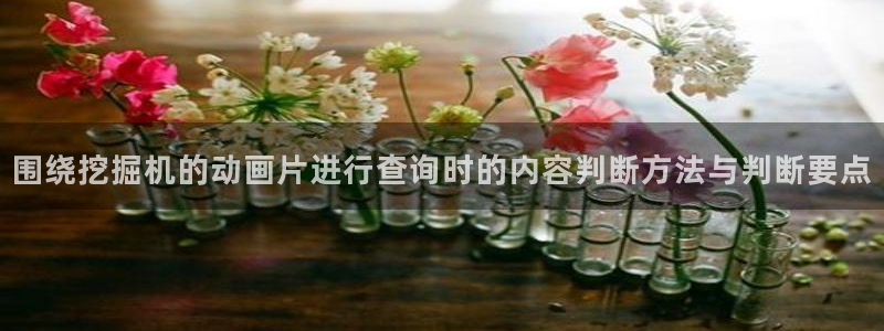 喵趣漫画作品大全：围绕挖掘机的动画片进行查询时的内容判断方法与判断要点配图