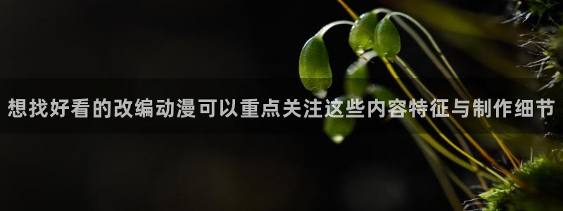 喵趣漫画章节更新:想找好看的改编动漫可以重点关注这些内容特征与制作细节配图